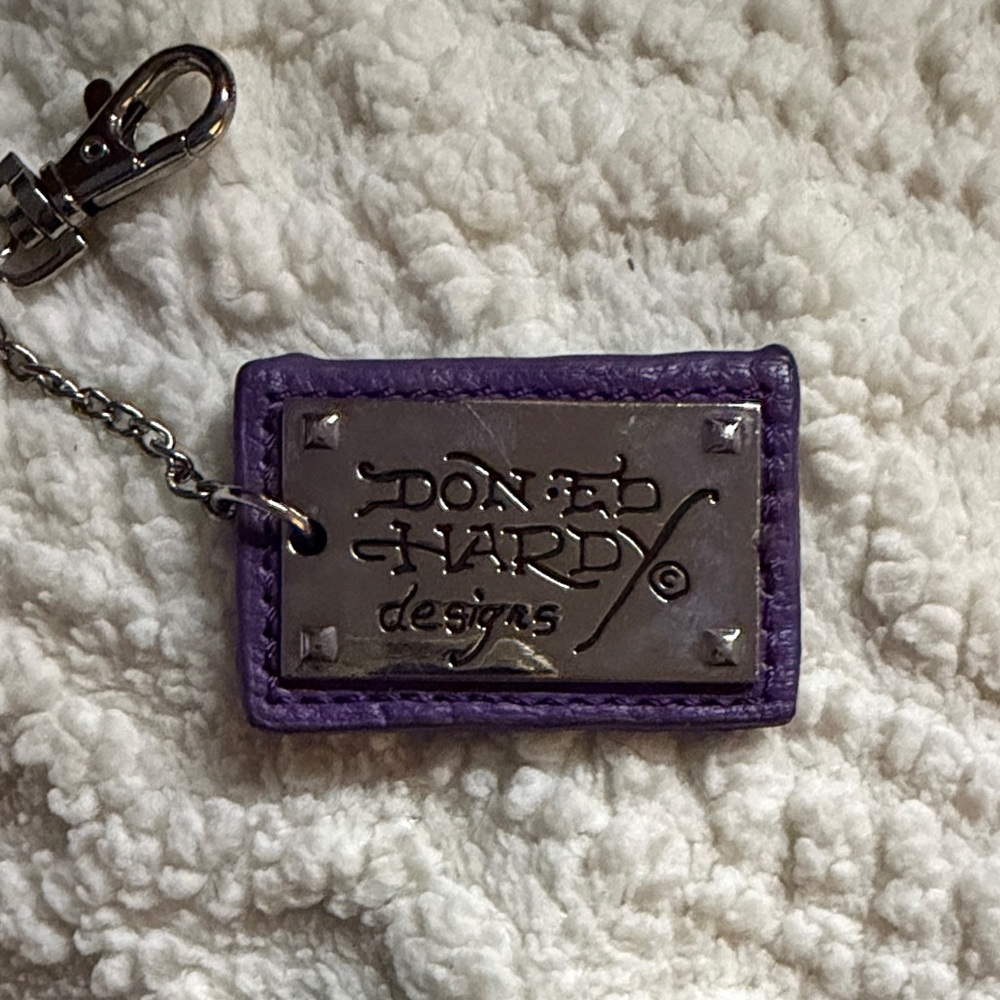 Ed Hardy Purple Key Chan